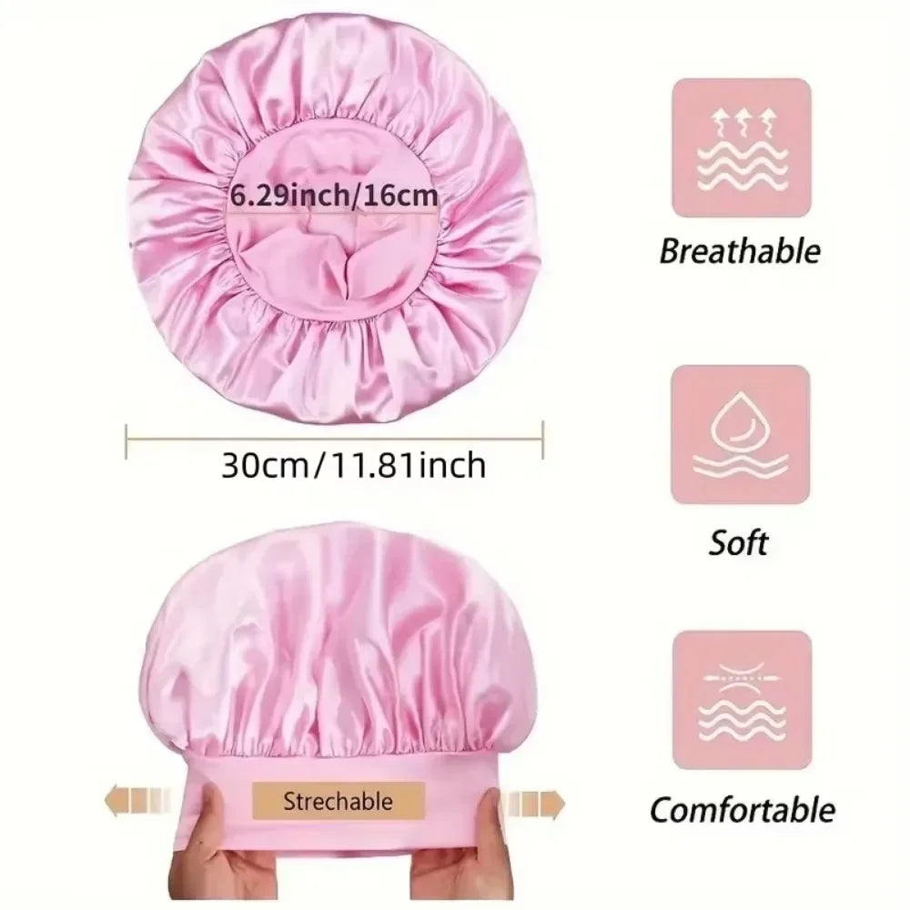 Lumasse Isısız Bukle Bandı + Saten Bonnet Seti